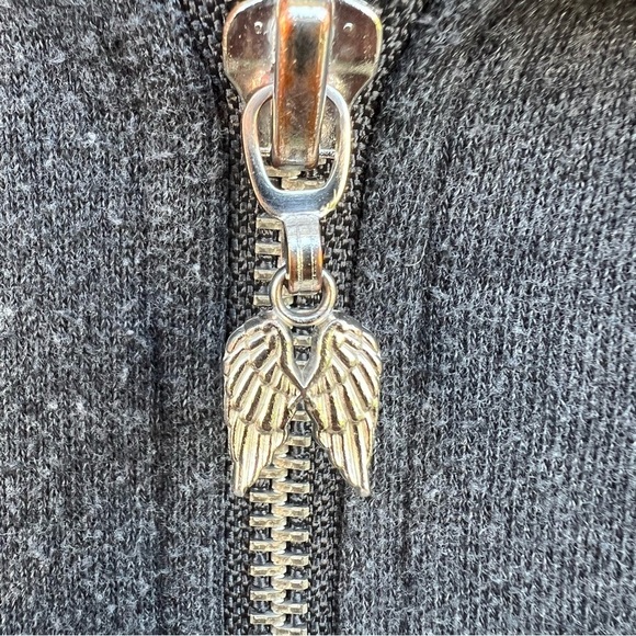 Victoria’s Secret Supermodel Essential Bling Sequin Zip Hoodie Collector Med GUC - Picture 10 of 14